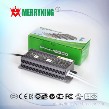 IP67 12V 60W, 24V 60W DC Waterproof LED Driver, LED Power Supply with CE, RoHS